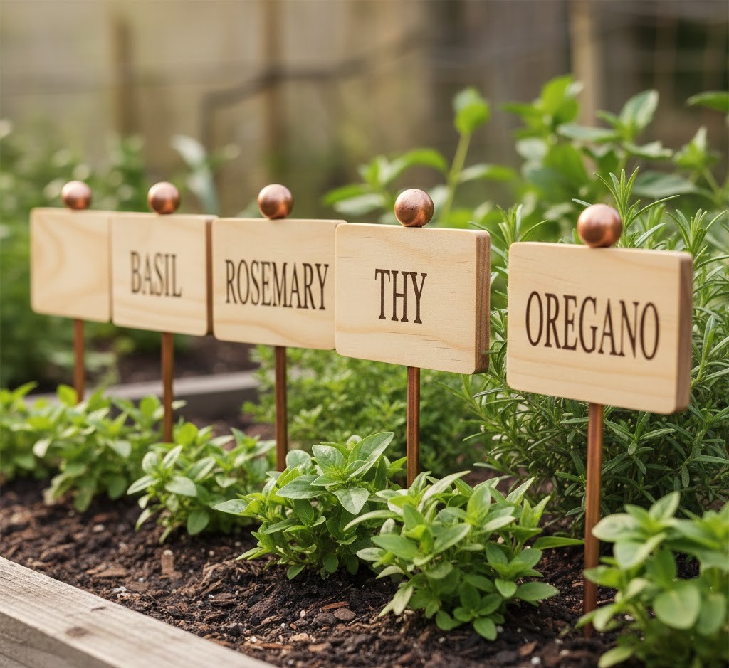 Plant label garden sign